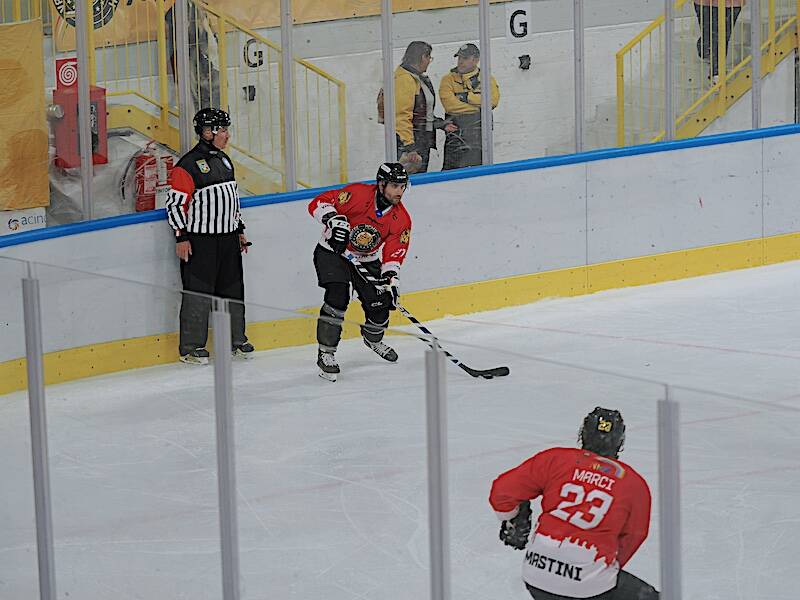 Amichevole hockey Varese contro Bellinzona