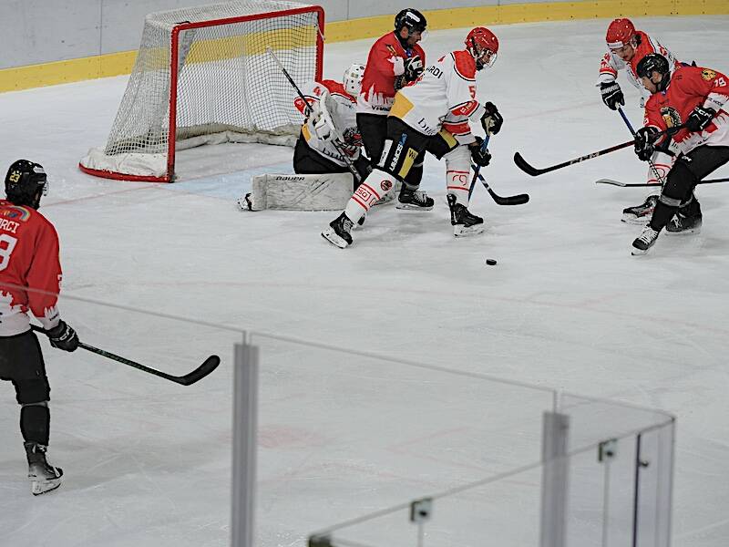 Amichevole hockey Varese contro Bellinzona