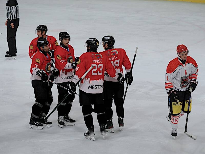 Amichevole hockey Varese contro Bellinzona