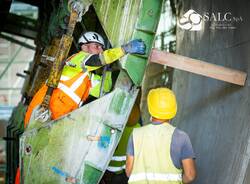cantiere ferrovia gallarate malpensa