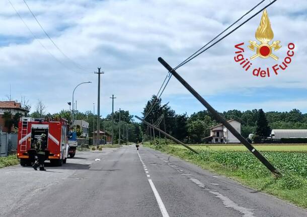 Vento, gli interventi in provincia di Como
