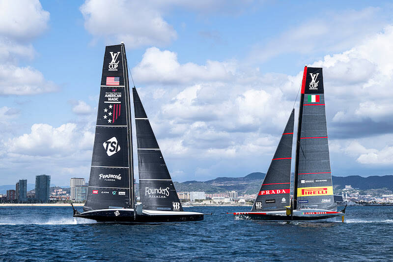 Luna Rossa va a caccia della America\'s Cup