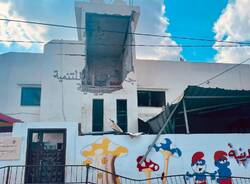 claun pimpa scuola gaza