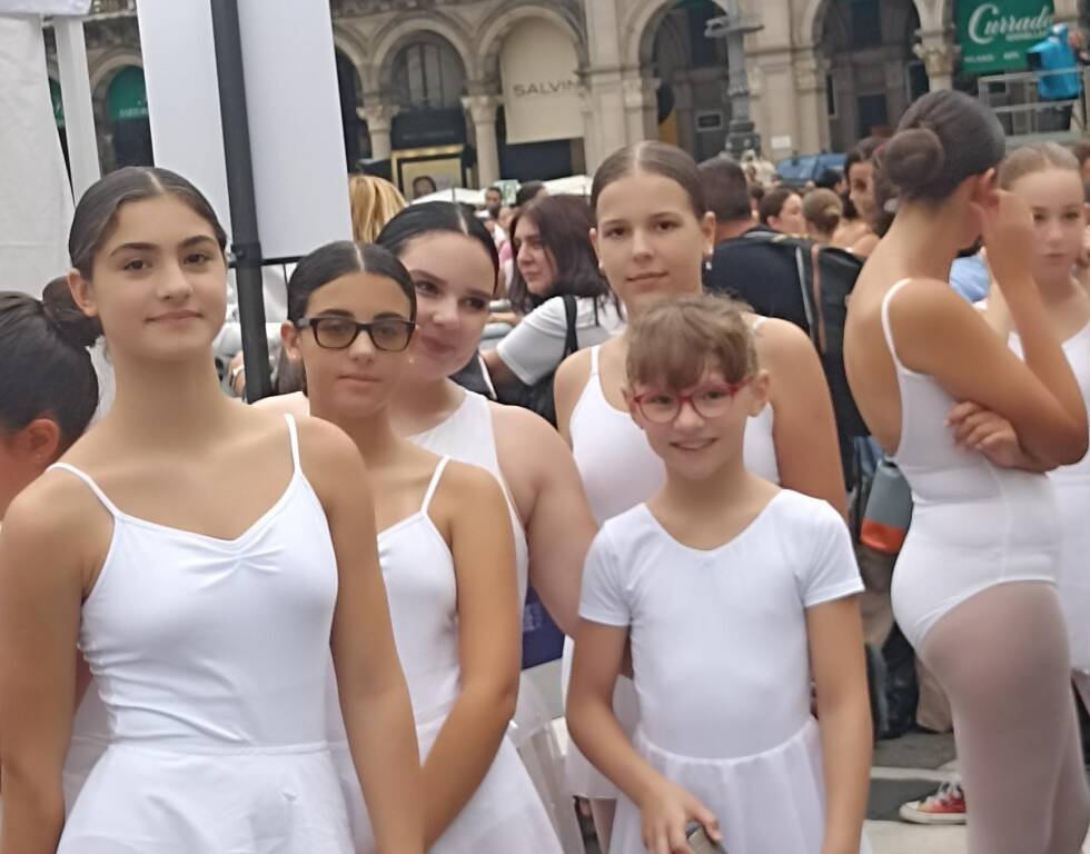 Dalla Valcuvia Matilde a "balla in Bianco" a Milano con Roberto Bolle