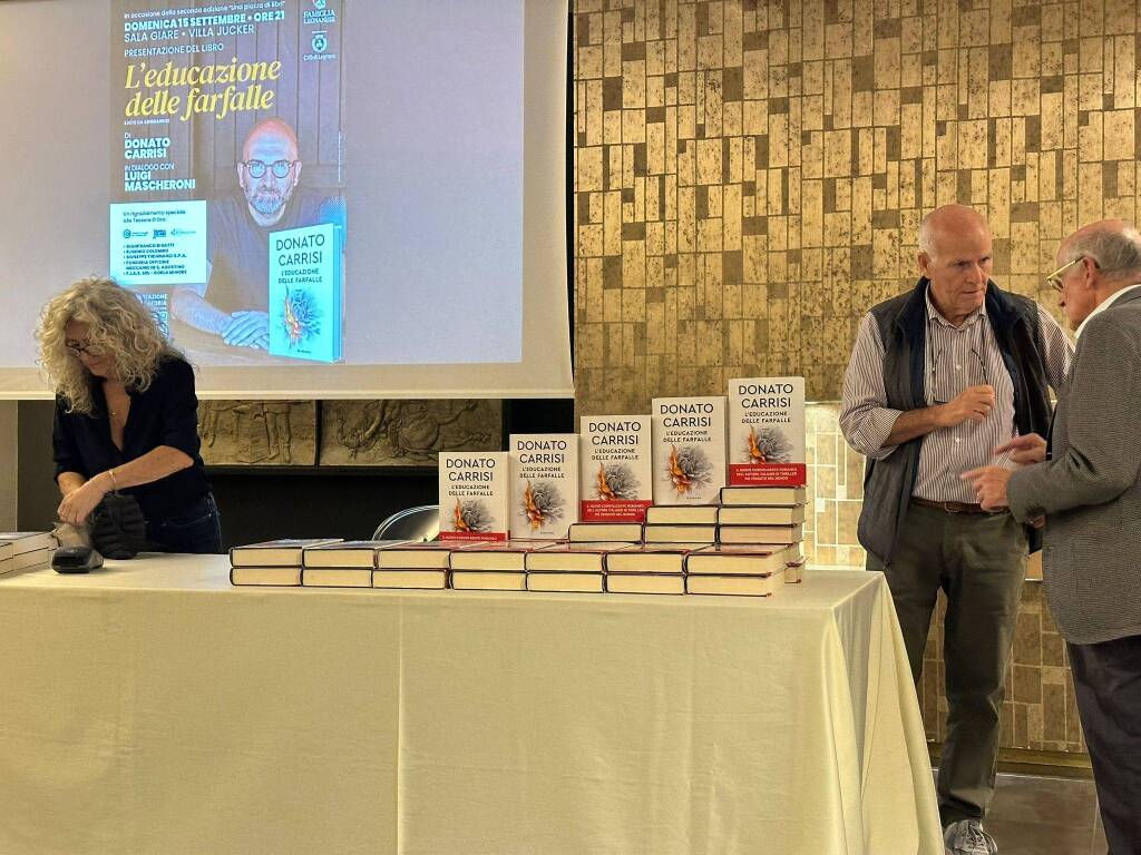 Famiglia Legnanese: l'incontro con l'autore Donato Carrisi