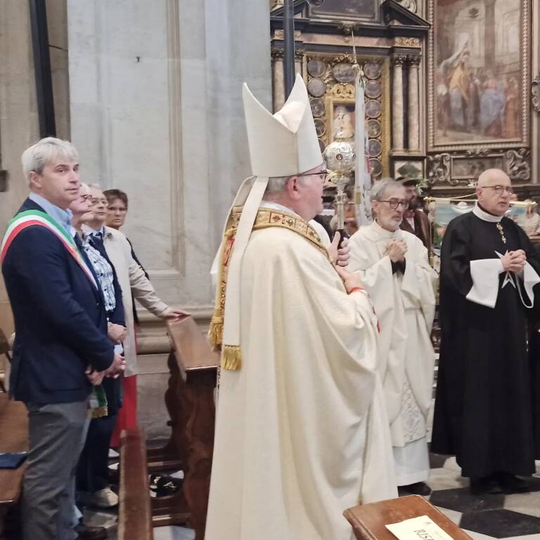 Il saluto di Monsignor Panighetti a Varese