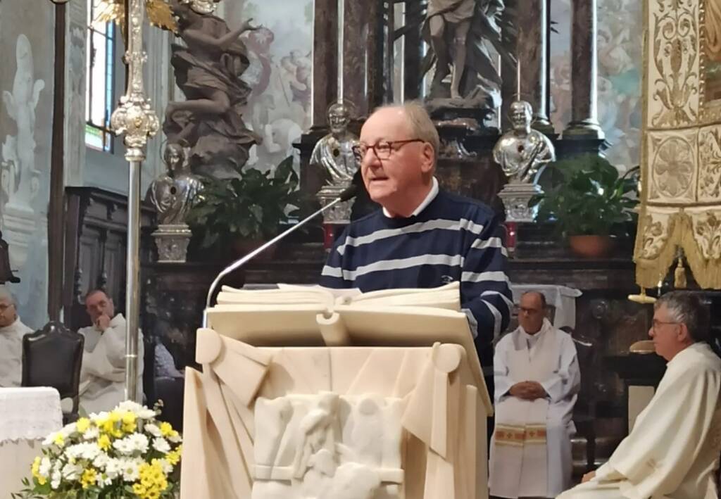 Il saluto di Monsignor Panighetti a Varese