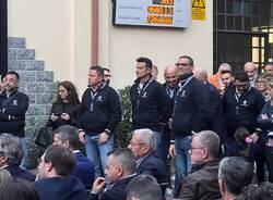 Inaugurazione lampi blu