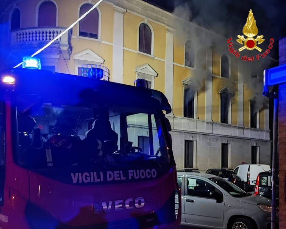 incendio busto arsizio