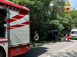 incidente travedona monate ribaltamento
