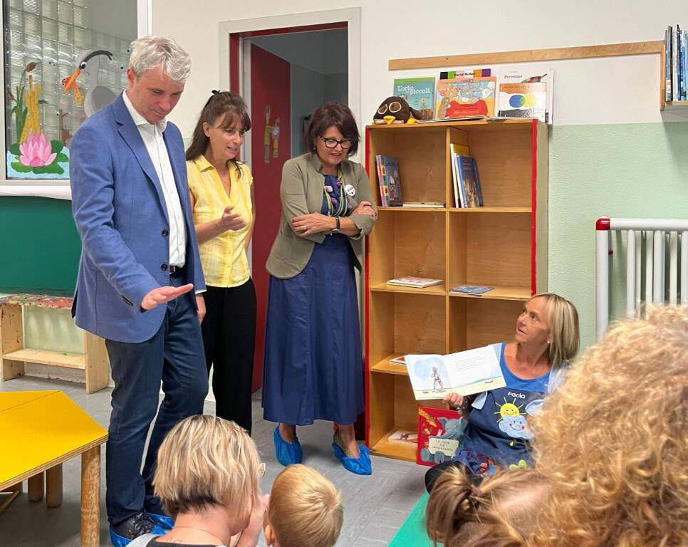 Inizia l'anno scolastico nelle scuole dell'Infanzia di Varese