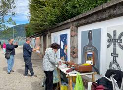 L’Associazione Artistica Legnanese colora il lago di Lugano con due murales
