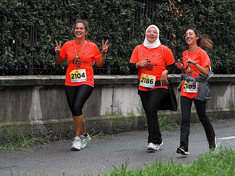 La GallaRun Ten ferma la pioggia e conquista Gallarate