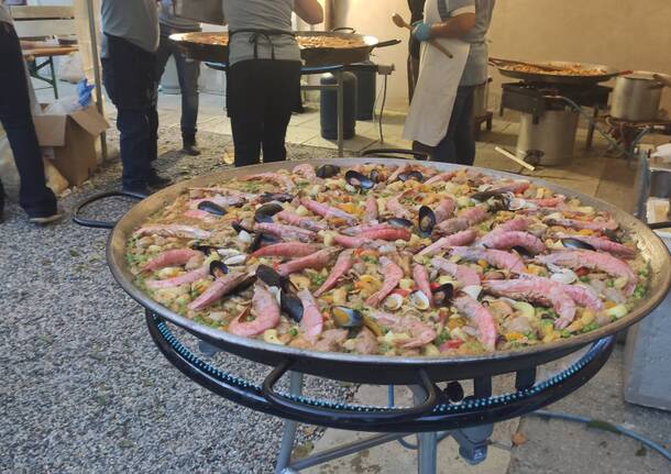 La “paella” accende la festa a Ternate