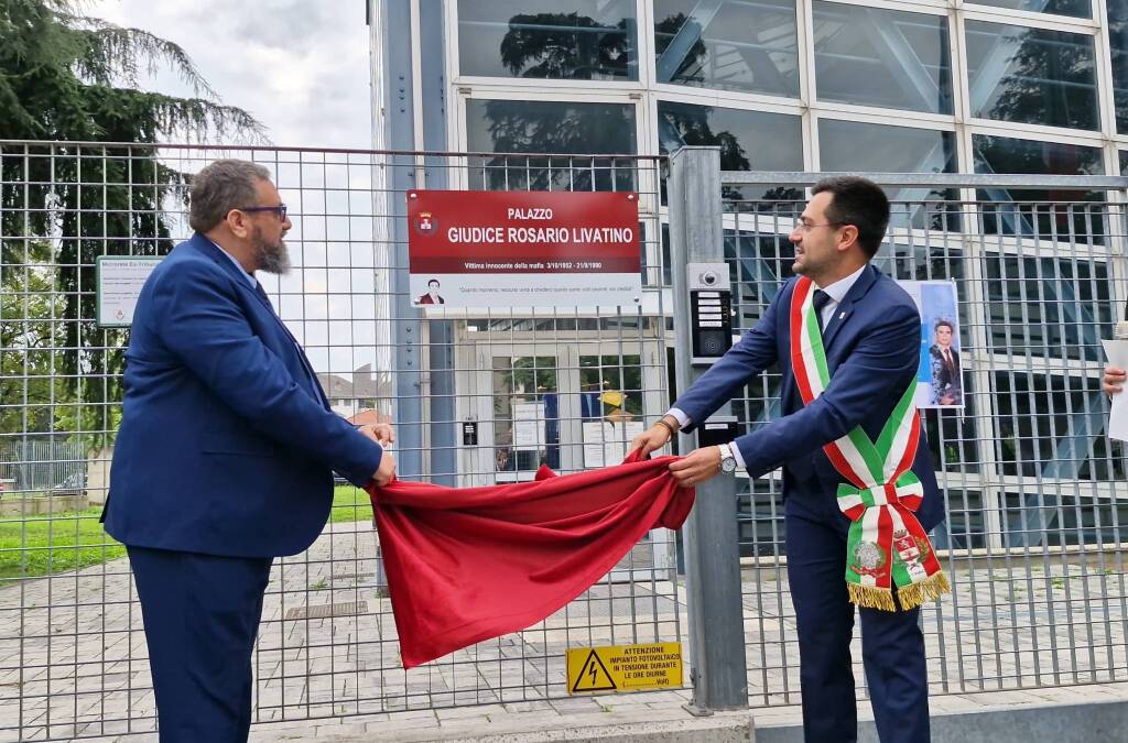 Legnano intitola al "giudice ragazzino" Rosario Livatino l'ex tribunale