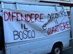 Manifestazione Gallarate via Curtatone