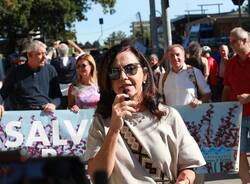 Manifestazione Gallarate via Curtatone