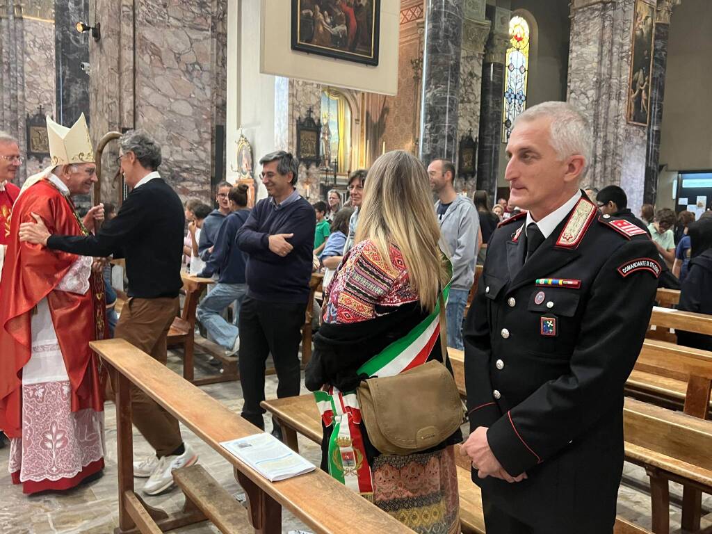 Mons. Franco Agnesi a San Domenico di Legnano per 50 anni di sacerdozio