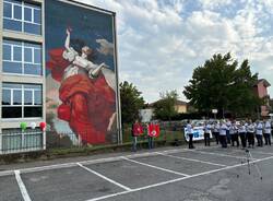 Nuova opera a Gavirate dello street artist ravo