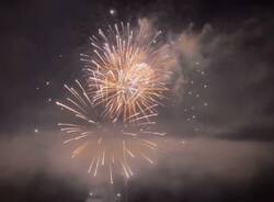 Sesto Calende - Fuochi d'artificio, foto di Ezio Cairoli