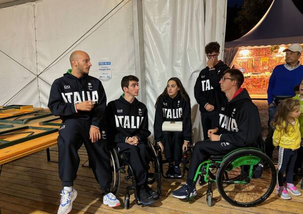 Alla Fiera di Varese una serata con i campioni delle Paralimpiadi di Parigi