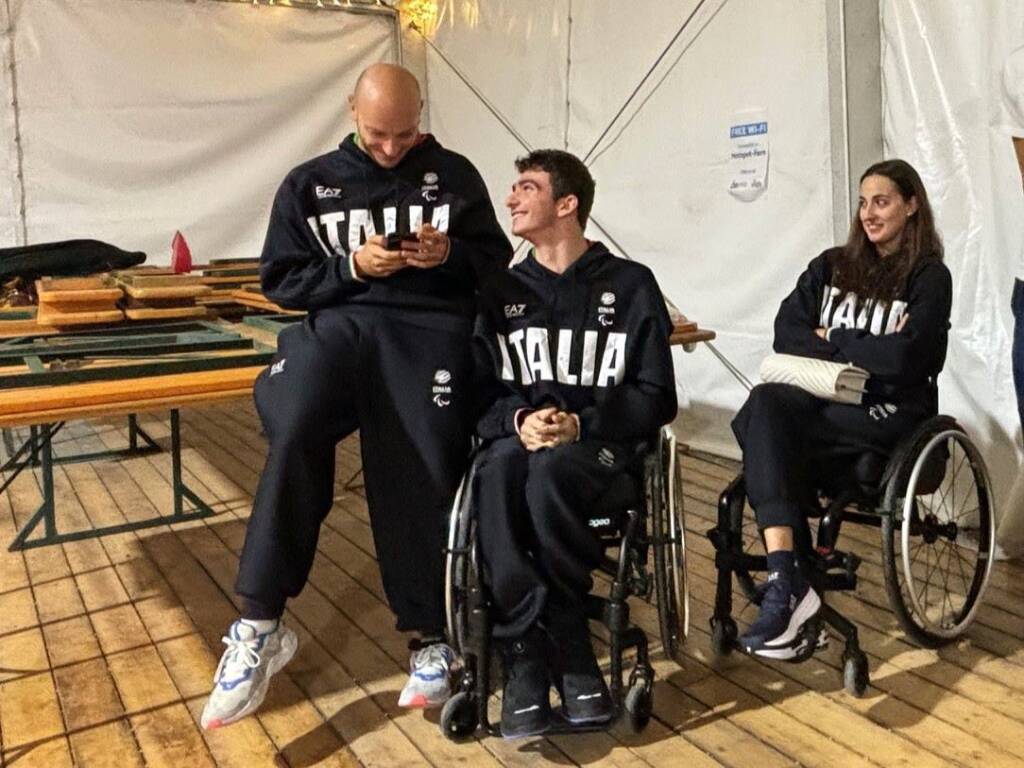 Varese applaude i campioni Polha alle Paralimpiadi