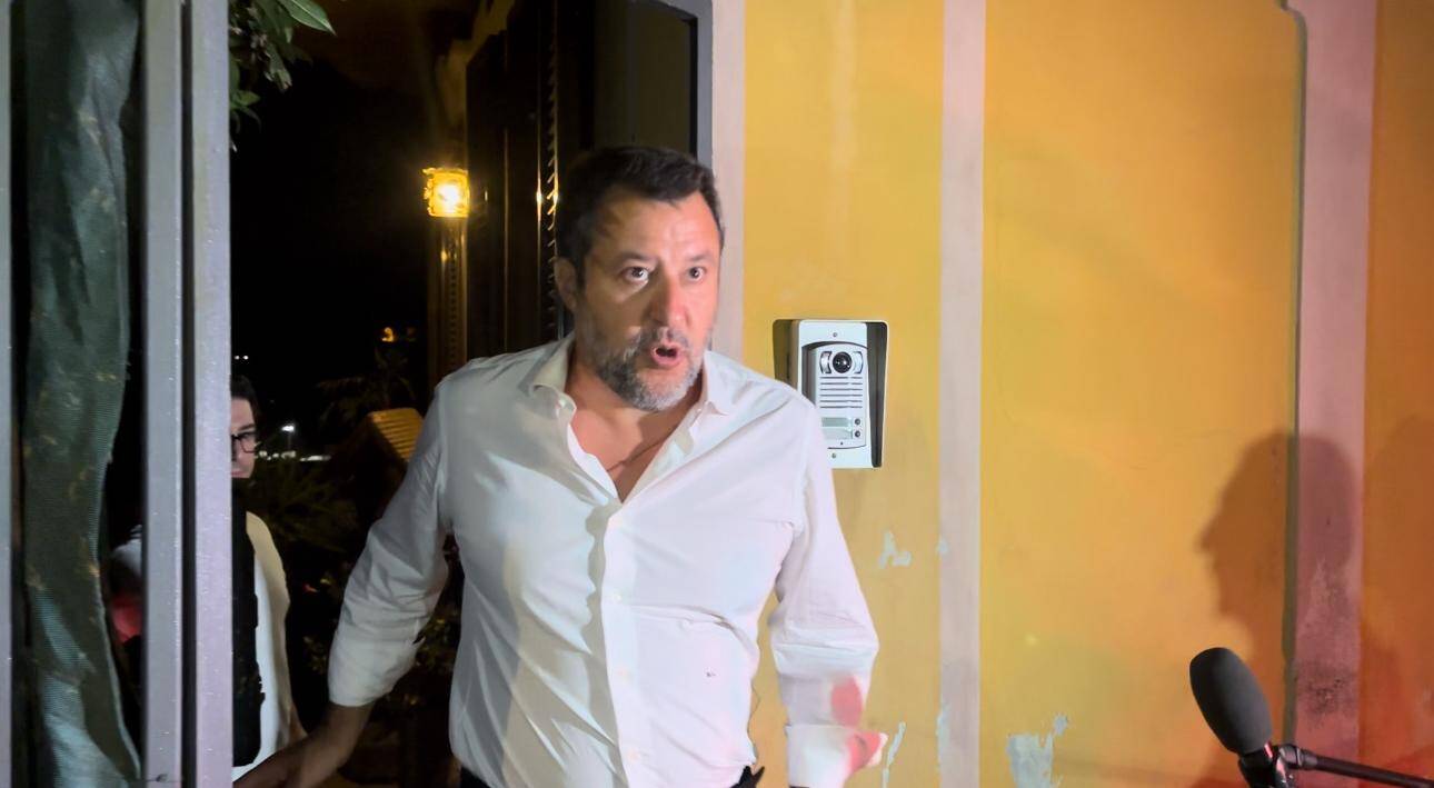Visita da Salvini a Bossi