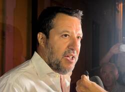 Visita da Salvini a Bossi