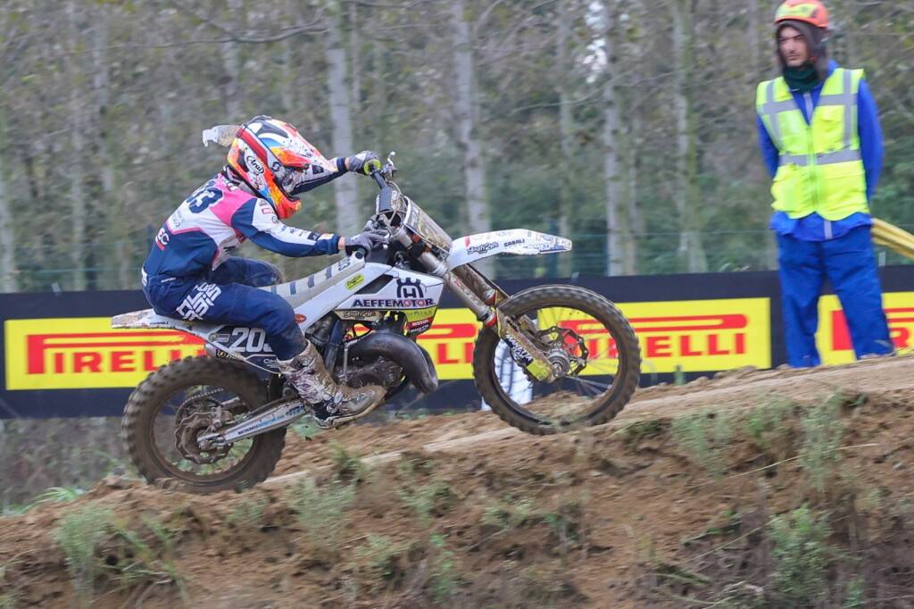 Pietro Riganti vince il titolo italiano di motocross giovanile