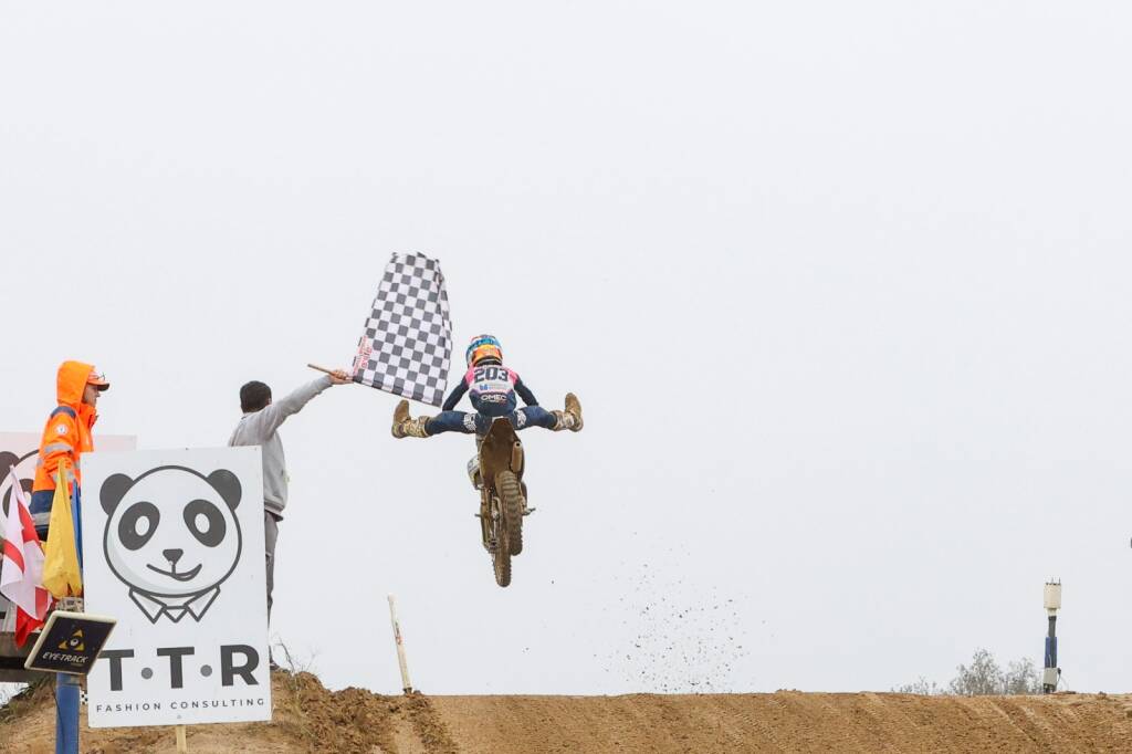 Pietro Riganti vince il titolo italiano di motocross giovanile