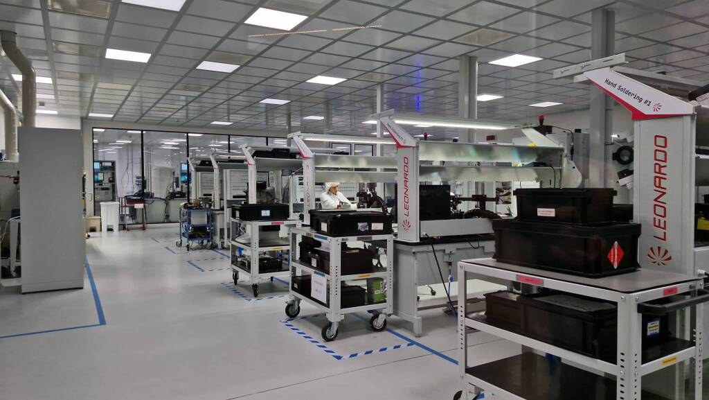 Dalla "space week" di Milano ai laboratori della Leonardo: cinque astronauti "atterrano" a Nerviano