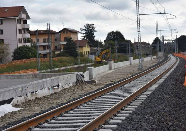 ferrovia gallarate malpensa cantiere