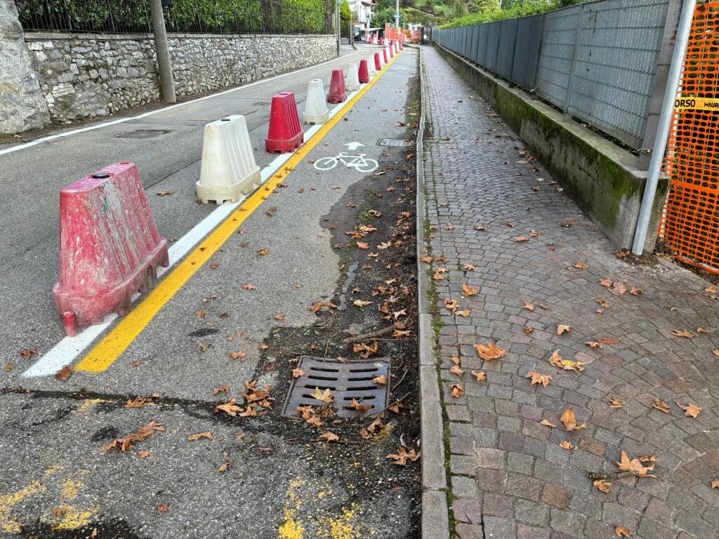Finiti i lavoti in via Sn Vito a Luvinate