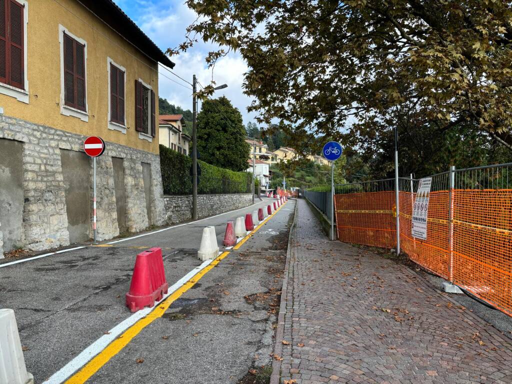 Finiti i lavoti in via Sn Vito a Luvinate