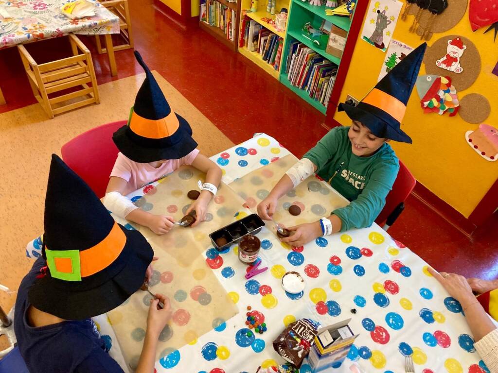 Halloween in pediatria all'ospedale Del Ponte
