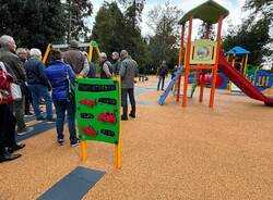 Inaugurazione parco giochi inclusivo a Vill Recalcati