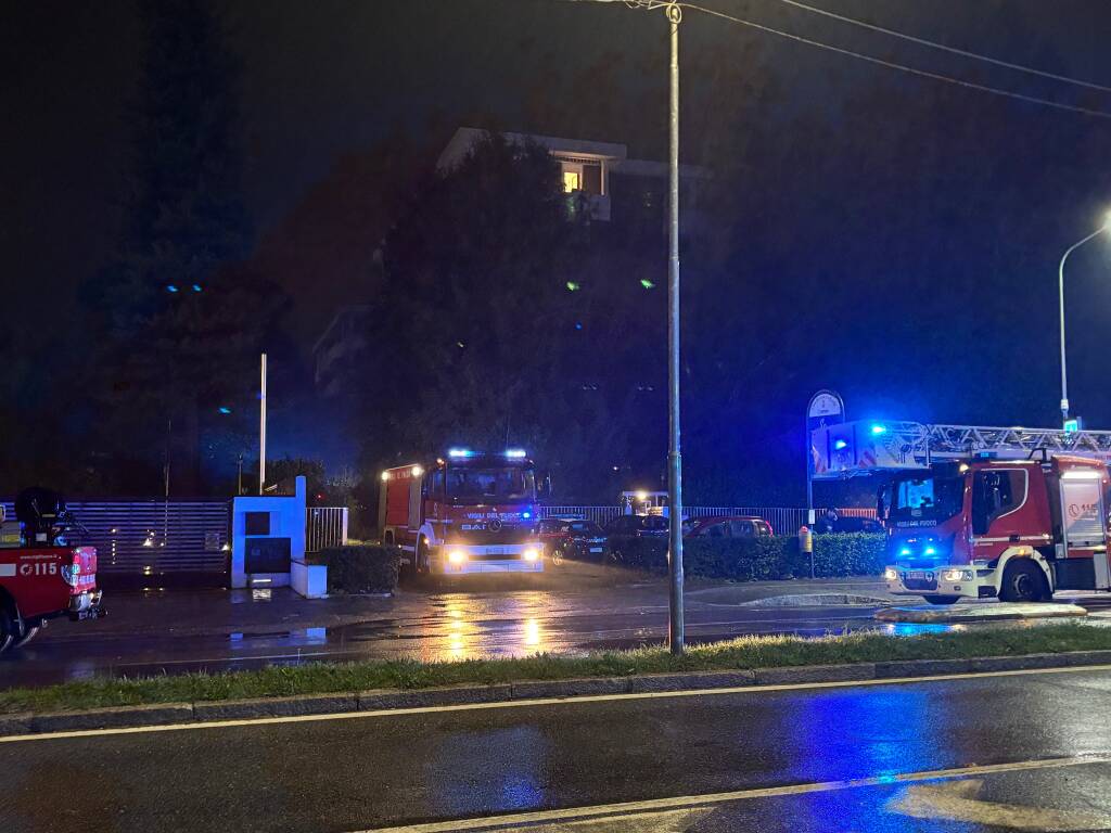 Incendio gallarate
