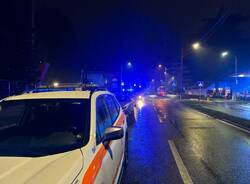 Incendio nella notte a Gallarate via Carlo Noè