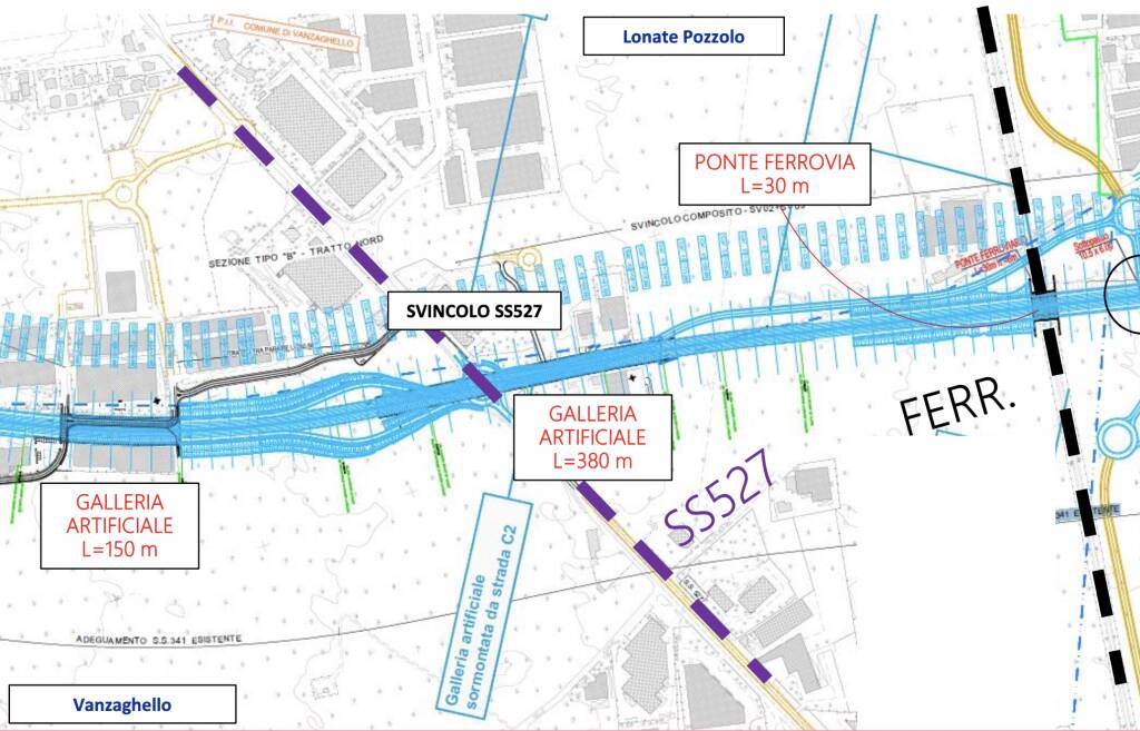  progetto Variante Statale 341 