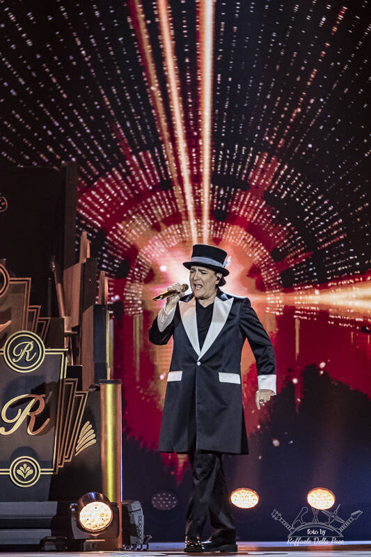 Renato Zero in concerto a Milano 
