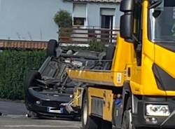 Ribaltamento a Gallarate
