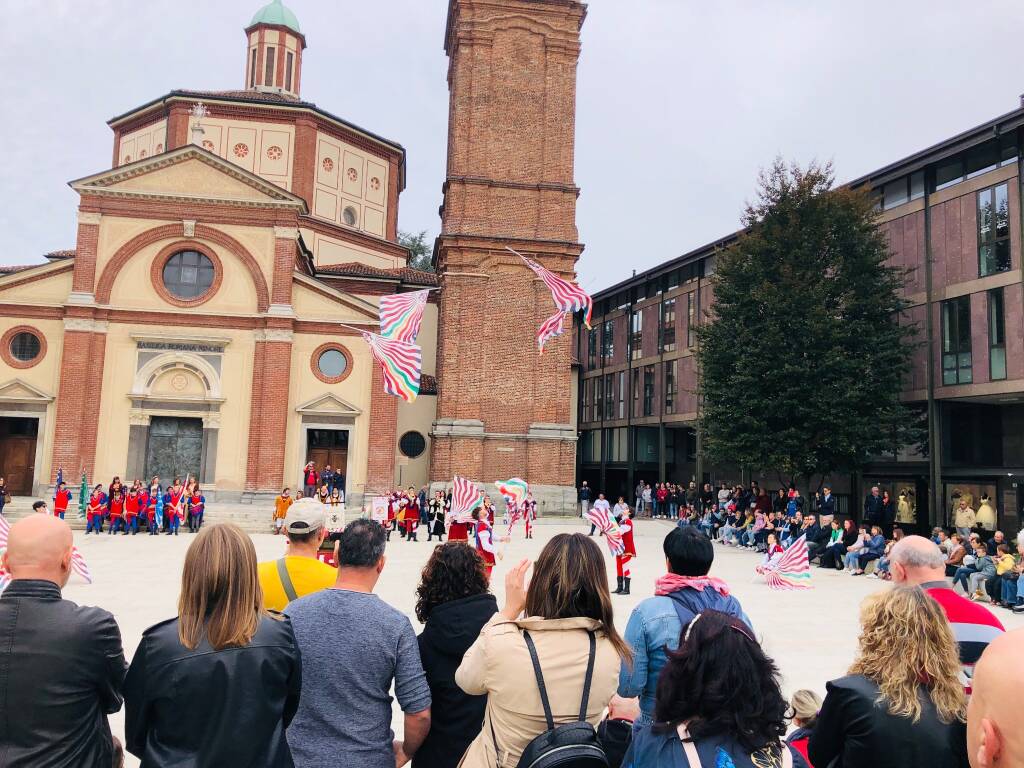 Sbandieratori e Musici di Legnano in festa per i loro 40 anni 