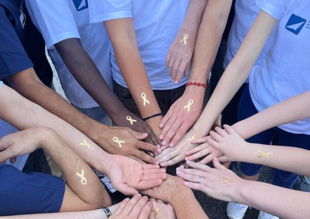 Varese - I ragazzi della Fondazione Ascoli da Mattarella
