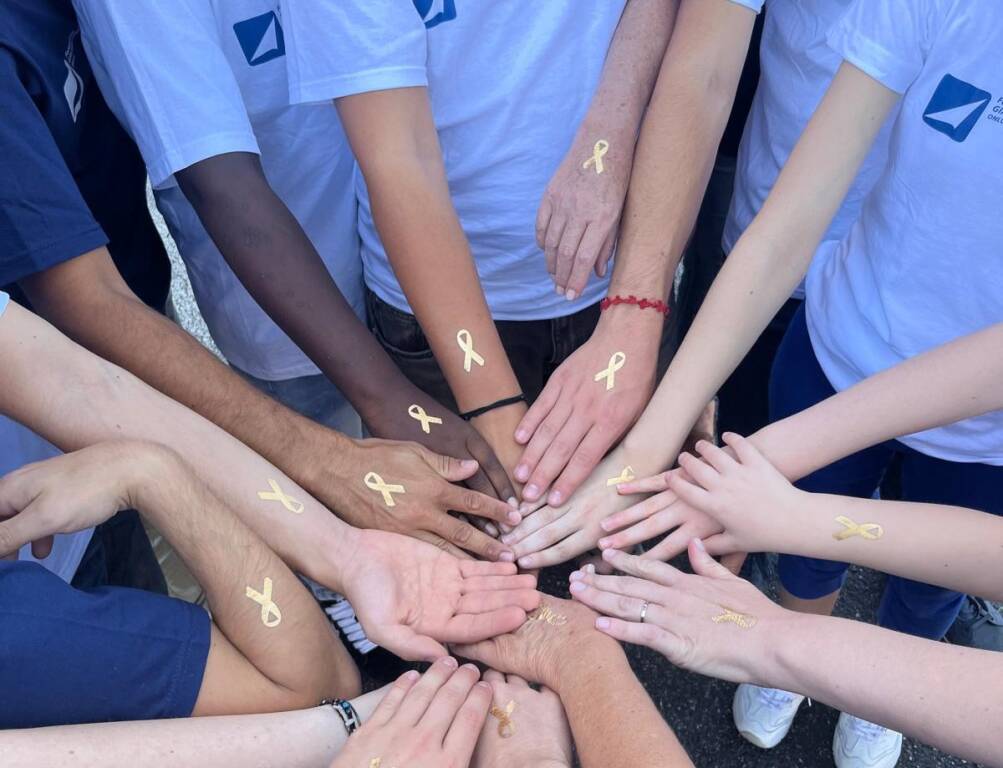 Varese - I ragazzi della Fondazione Ascoli da Mattarella