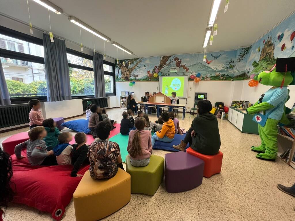 La Libroteca della scuola \"Battisti\" di Malnate
