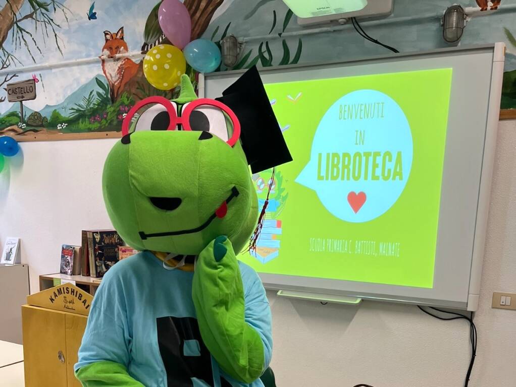 La Libroteca della scuola \"Battisti\" di Malnate
