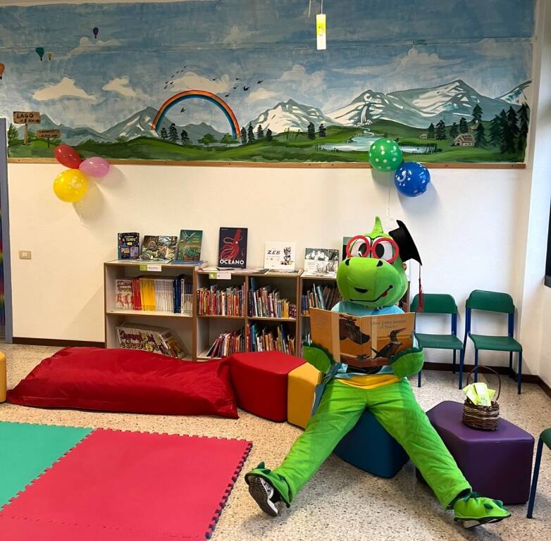 La Libroteca della scuola \"Battisti\" di Malnate