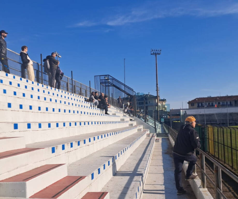 Lo stadio di Legnano riaperto al calcio 
