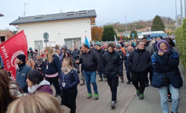 Manifestazione alla Beko Europe