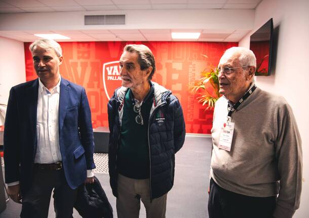Inaugurazione Skybox al palazzetto di Masnago